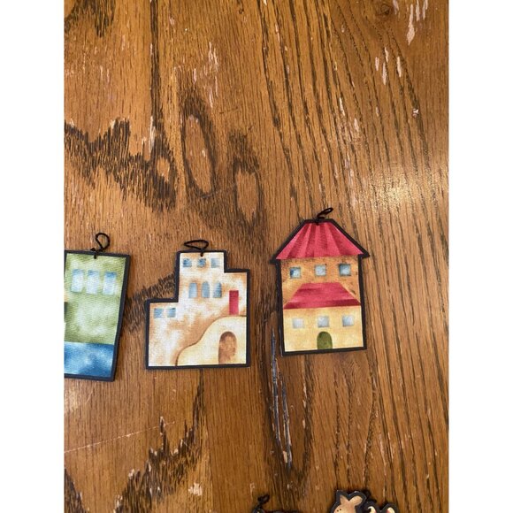 Vintage Fabric Christmas Nativity Ornaments Set - Picture 12 of 12